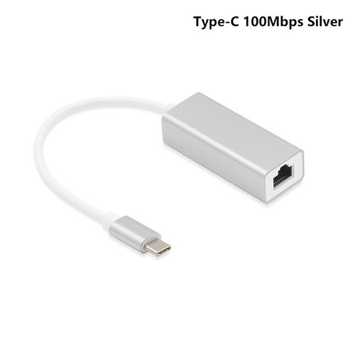 Ethernet Adapter 1000Mbps USB Type C To RJ45 Network Card For MacBook Switch $y - Photo 42/44
