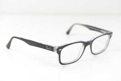 BROKEN HINGE Ray-Ban Black Clear RB 5286 2034 51-18 135 eyeglasses