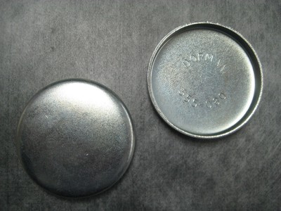 17.8mm Ships Fast! Pack of 2 0.703/" Freeze Expansion Plug Steel 45//64/"