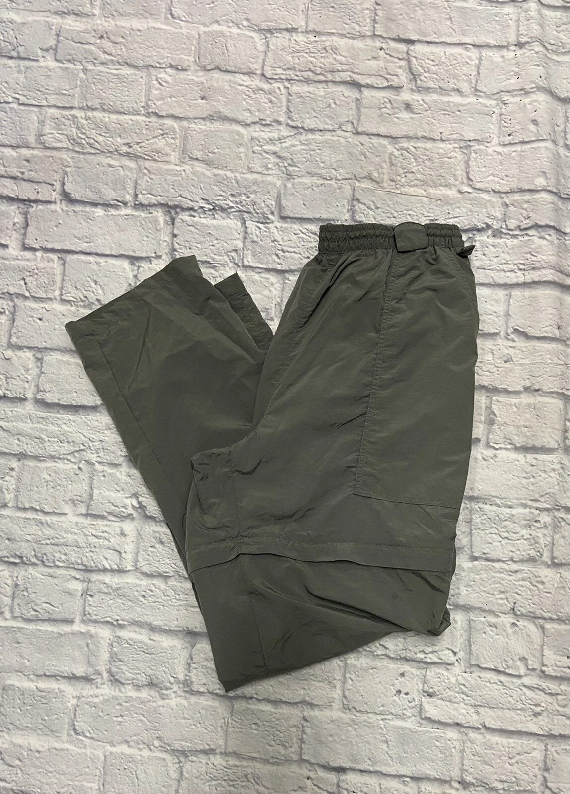Mens World Wide Sportsman Outdoor Pants Large Convertible Zip Off Legs