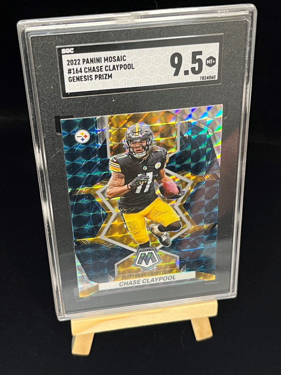 2022 Mosaic Genesis Prizm - Chase Claypool - #164 - ISA 9.5