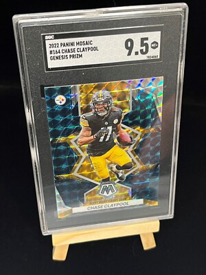 2022 Mosaic Genesis Prizm - Chase Claypool - #164 - ISA 9.5 - Steelers