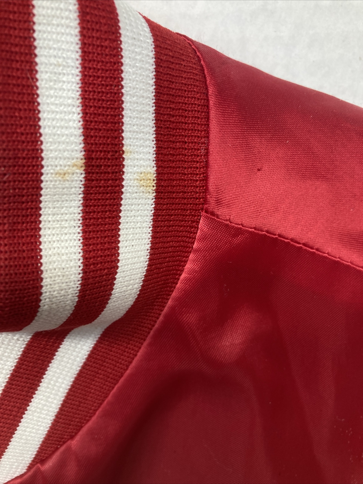 Vintage Swingster  Patch Snap Red Jacket Size Men… - image 5