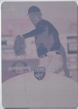 2012 DYLAN BUNDY Leaf Young Stars National Exclusive Press Plate 1/1