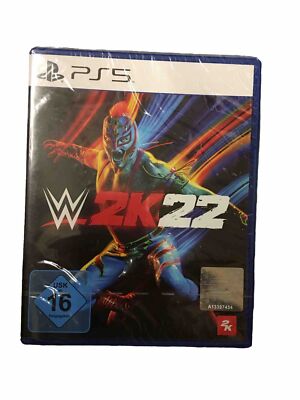 WWE 2K22 - USK -  Playstation 5 Standard  (Sony Playstation 5)  NEW SEALED