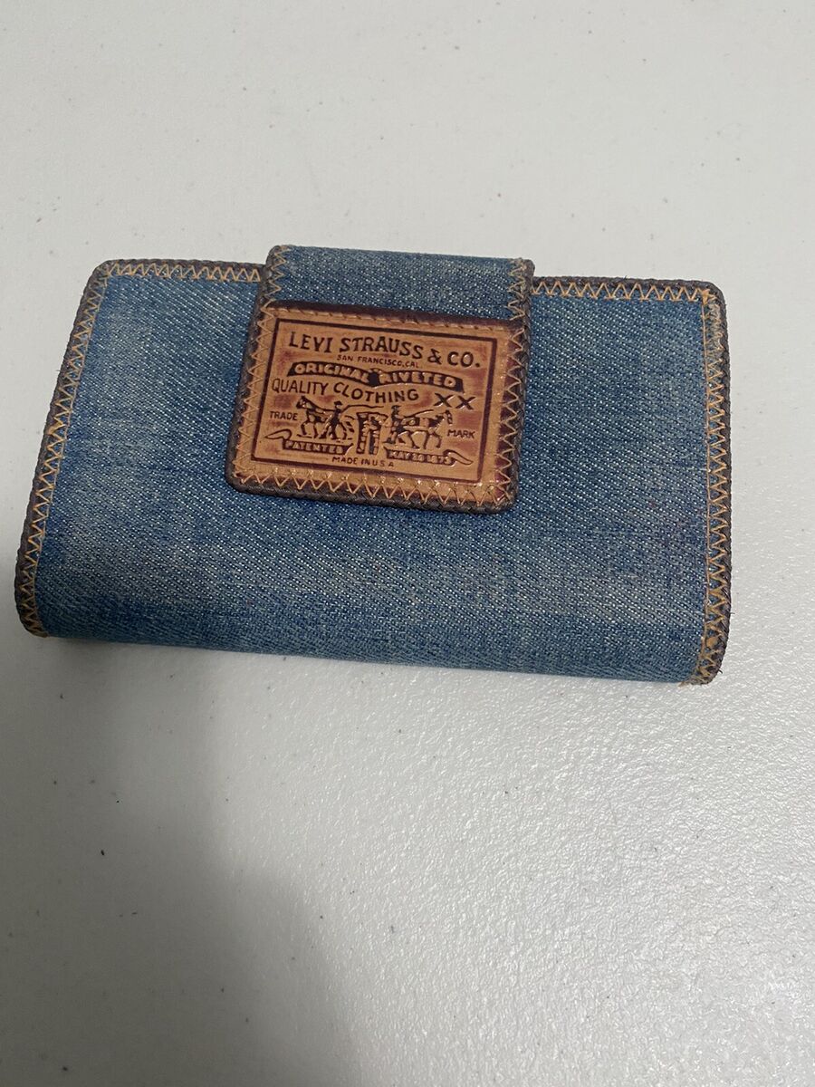 Levi Strauss Wallet Vintage 70s Original Jean Leather Beauty Levi Strauss Wallet Vintage 70s Original Jean Leather Beauty