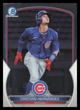 2023 Bowman #BCP-24 Cristian Hernandez Chicago Cubs Chrome Prospects