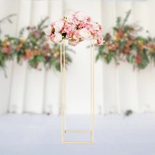 Flower Floor Stand for Wedding Table Centerpiece Decor Gold Metal Column Stand