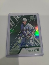 2017 ELITE EXTRA EDITION GREEN PARALLEL PROSPECT AUTO BRETT NETZER 15/25