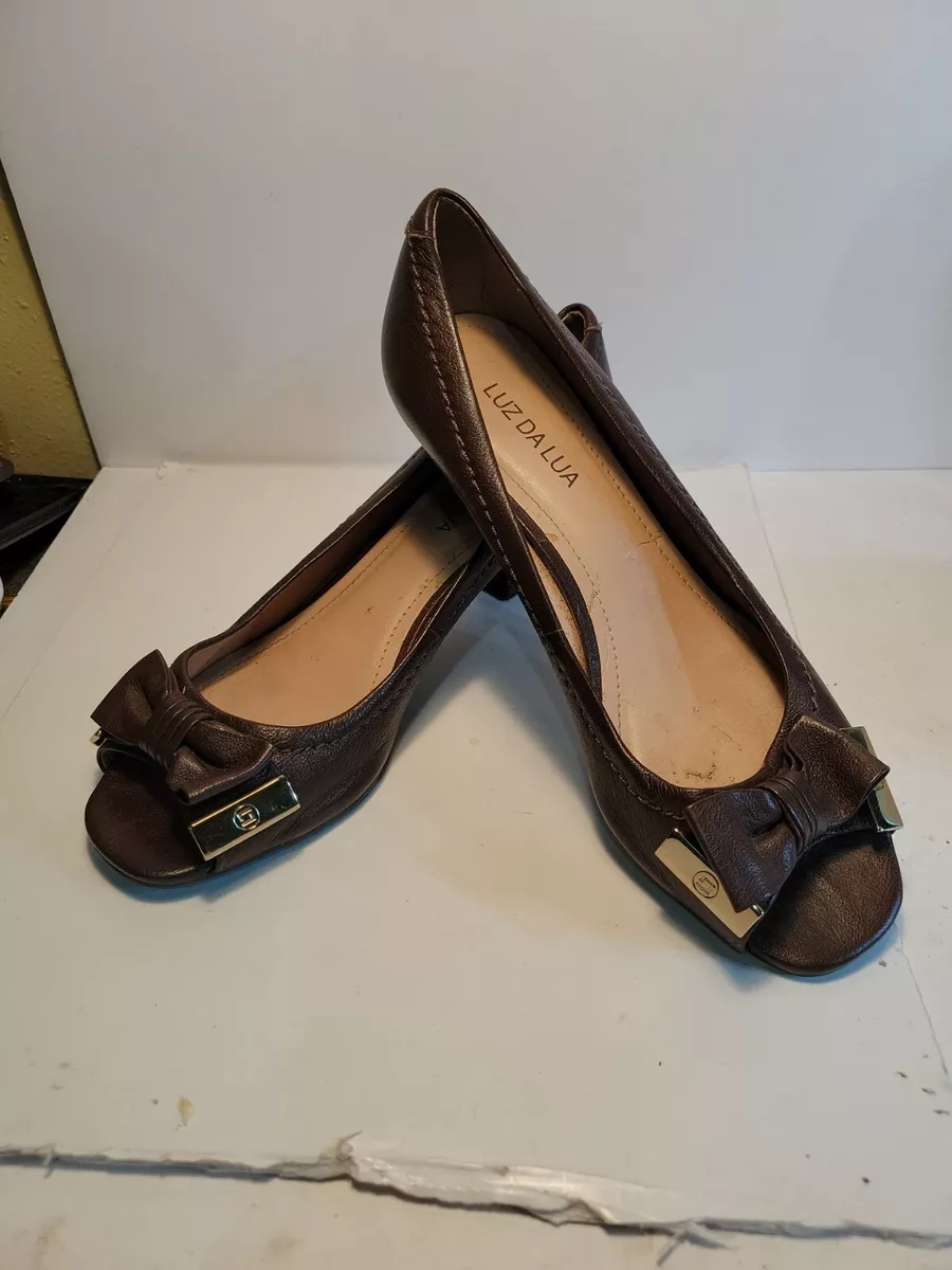 Peep toe best sale luz da lua