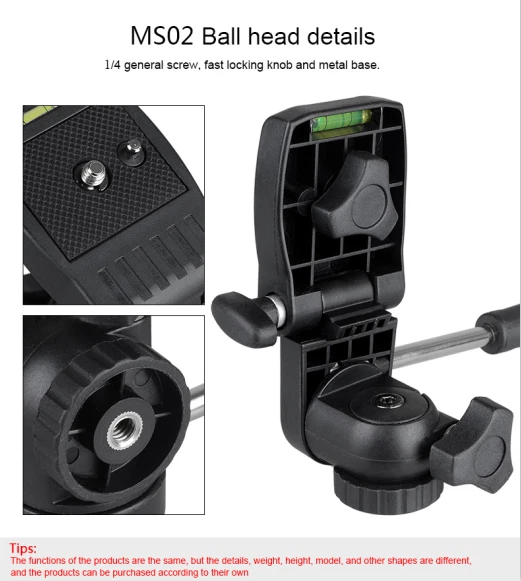 Portable Lightweight Tabletop Camera Tripod Desktop Mini Tripod For DSLR Camera - Image 4 of 4