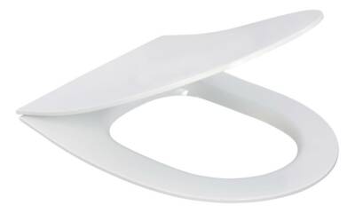 WC-Sitz Slim mit Absenkautomatik Keramag 4U iCon & Rimfree Klodeckel Klobrille