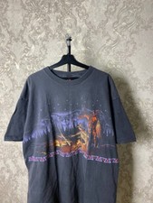 Rare Native American Indian Vintage 1992 All Over Printed T-Shirt Size XL