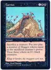 CARRION X1 MAGIC MTG MIRAGE EXCELLENT (EX) 1996