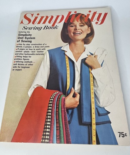 Simplicity Sewing Book Vintage 1965 Featuring Simplicity Unit System of Sewing - Picture 2 of 8
