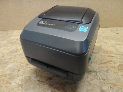 Zebra GK420T Thermo Transfer Etiketten Label Netzwerk Printer LAN USB + PEEL