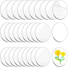 30 Pieces Clear Acrylic Circles,Round Acrylic Blanks Acrylic Discs Round,Acry...