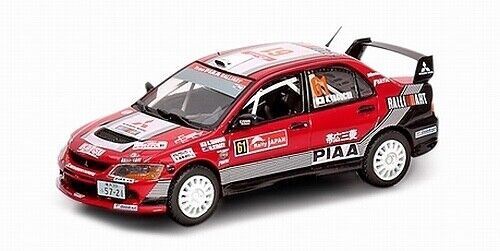 1/43 Vitesse 43400 L/E Mitsubishi Lancer Evo lX 2007 Japan #61 Taguchi & Stacey