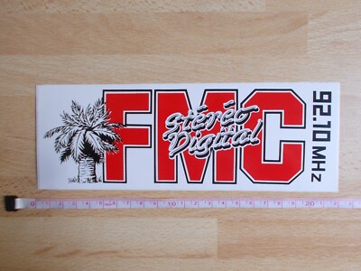 Aufkleber RADIO FMC 92.10