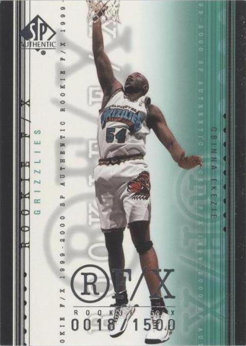 1999-00 SP Authentic - Obinna Ekezie #119 - 1 of 2