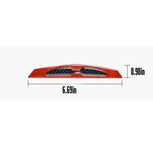 4pcs Door Anti-collision Strip Warning Decorative Sticker For Honda Civic 95-00 - Foto 3 di 16