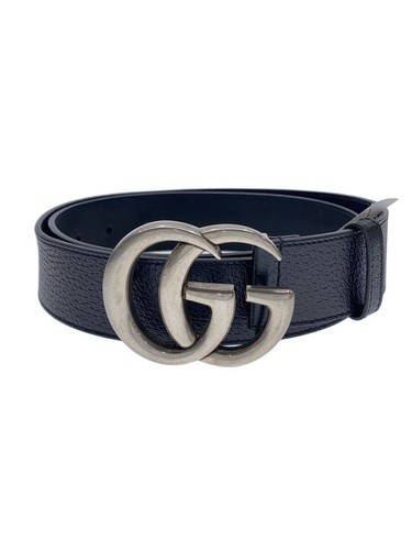 GUCCI Belt GG Marmont Leather Men's Used