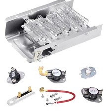 Dryer Heating Element Kit for Whirlpool WED4800XQ0 WED4800XQ1 WED4800XQ3 WED4...