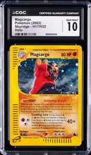*CGC 10* Magcargo H17 (Holo) Pokémon 2003 Skyridge on eBay