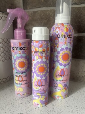 Amika Volume Bundle Plus Size Mousse Brooklyn Bombshell and Rising Star New