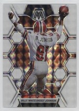 2023 Panini Mosaic White Prizm /25 Billy Johnson Shoes #11 3hd