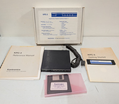 Kantronics KPC-3 Packet Communicator 3 TNC Packet Radio Controller Tested Power