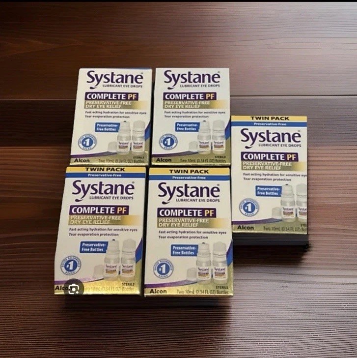 Systane Complete Preservative-Free Twin Pack  Exp: 10/26 *LOT OF 2*  (4 Bottles)