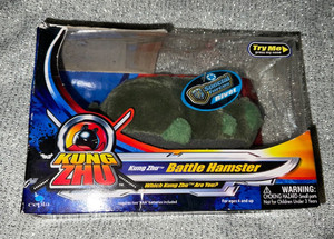 Zhu Zhu Pets 2010 Kung Zhu Battle Hamster Ninja Warriors RIVET Tested See Video