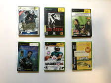 Xbox Games Lot - 6 games, some manuals, original vintage xbox