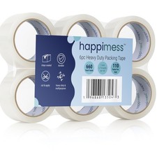 TAP2000A-6SET Otto Classic Heavy Duty 2 x 110 Yards Per Roll Packing Tape, Ul...