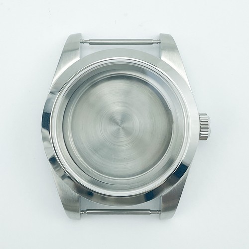 39mm Brushed Explor Watch Case with Sapphire Crystal for MIYOTA8215 - Picture 3 of 12