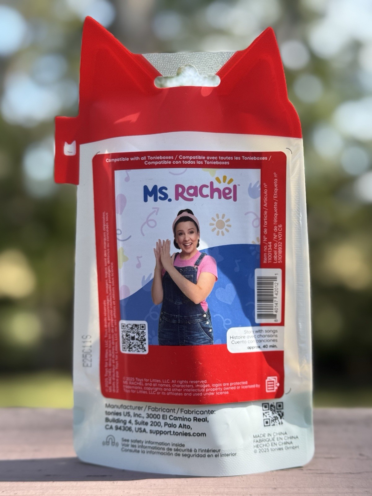 Ms. Rachel Tonies Electronic Audio Toy Figurine Storybook Factory Sealed!