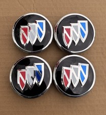 Set Of 4 Buick 65mm Black Chrome Wheel Center Caps Snap In Hub Caps Set Of 4 Buick 65mm Black Chrome Wheel Center Caps Snap In Hub Caps