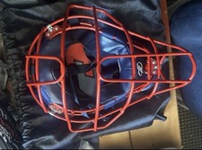 FORCE3 Traditional Catcher Mask Patented S3 Shock Suspension Red and Blue