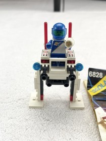 Vintage Lego 6828 Space Twin Winged Spoiler Complete Kit W/Instructions
