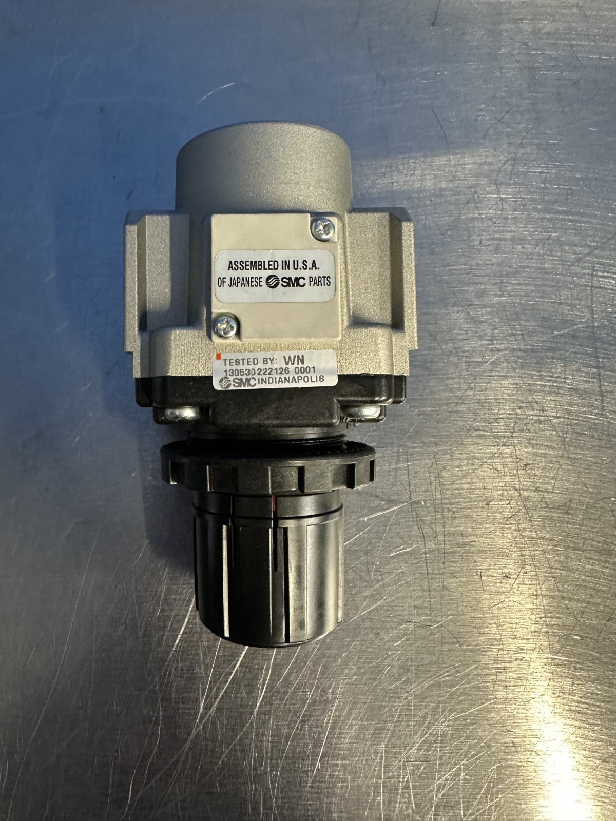 SMC AR40-DUO02204 Pneumatic Air Regulator Assembled in USA w Japanese Parts