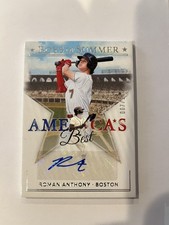 **ROMAN ANTHONY # MATCH - 2024 PANINI - BOYS OF SUMMER USA BEST AUTO - 007/149**
