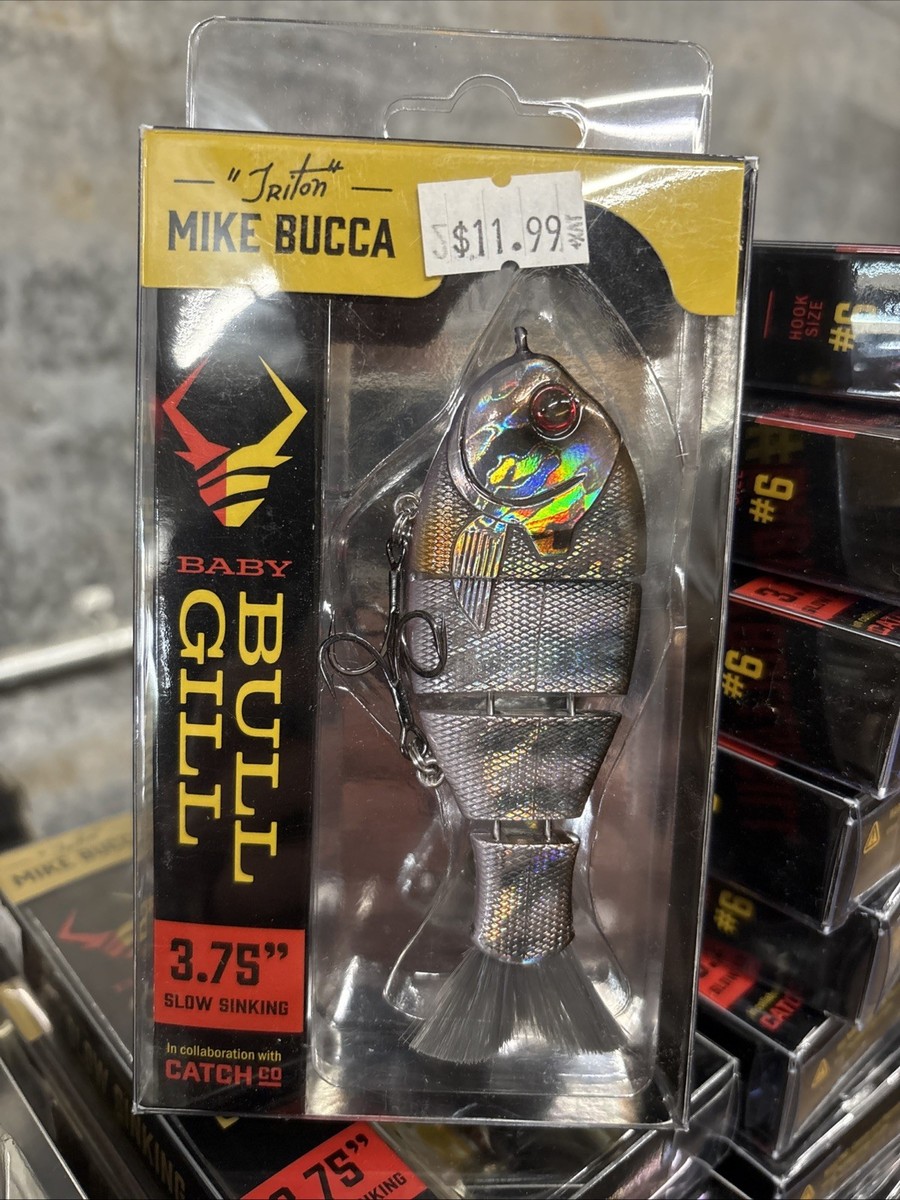 bull gill fishing lure SASQUATCH SERIES California Reservoir Lures Triton Mike Bucca has created one of the most revered swimbait lineups in the U.S Baby Bull Gill Swimbait Catch