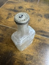 Lucky Tiger Remedy Co Glass Bottle Metal Top