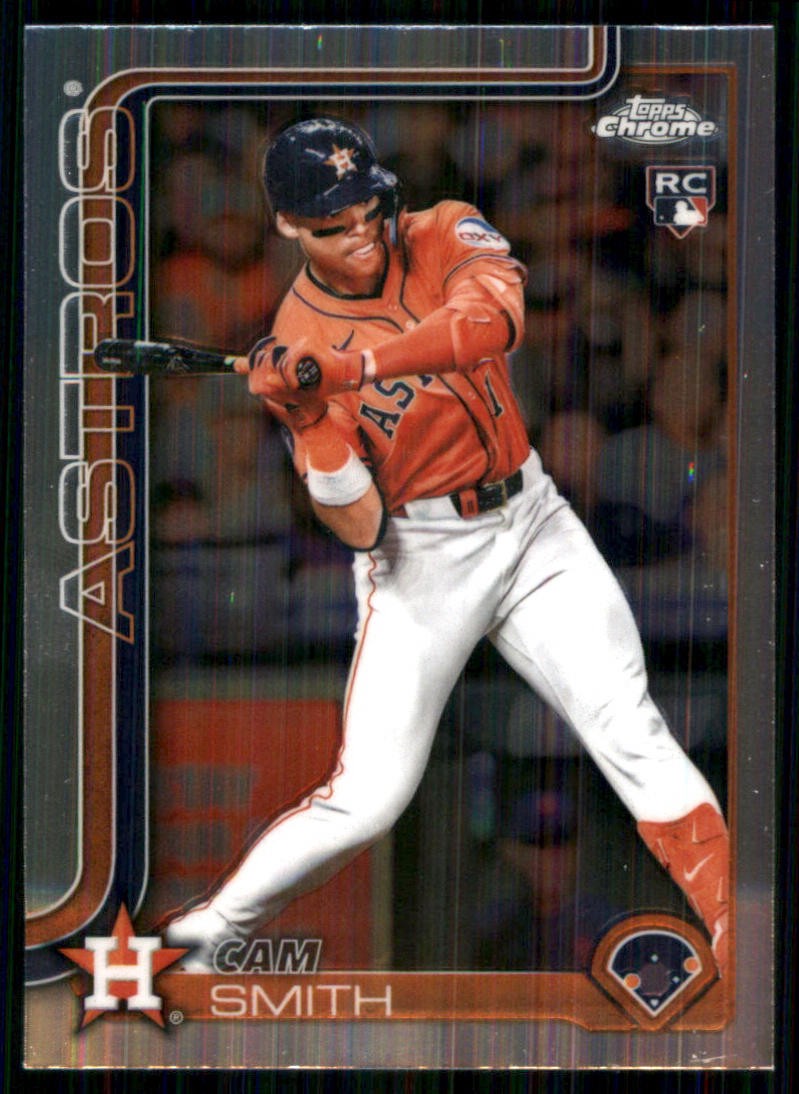 2025 Topps Chrome Update #USC145 Cam Smith RC Houston Astros 56444