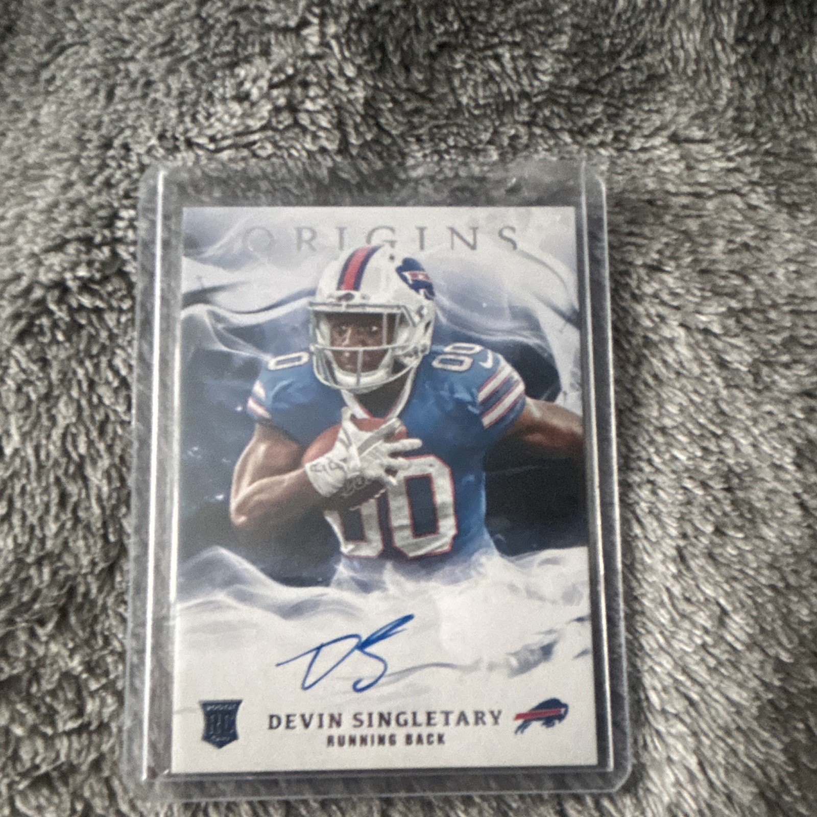 Panini 2019 Origins Devin Singletary Bills Rookie Autographs Auto RC #RA-DS