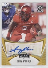 2021 Leaf Draft Auto Gold Troy Warner #BA-TW2 Auto 0c6