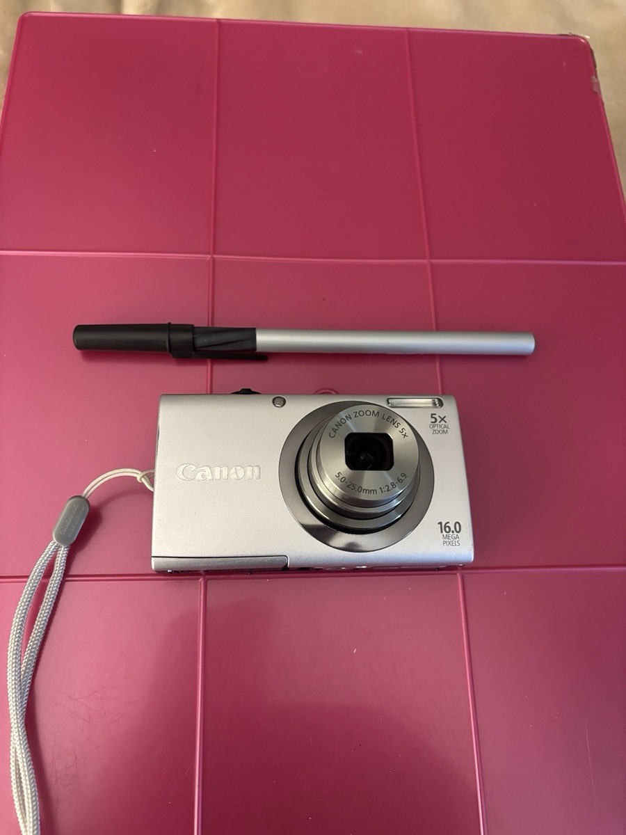 Canon PowerShot A2300-16 MP Digital Camera-SD Card-Charger & Case