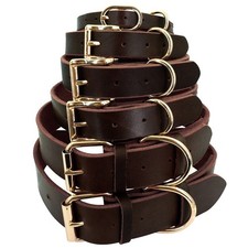 Collare per Cani in Vera Pelle Collari per Cani di Piccola Grande Media