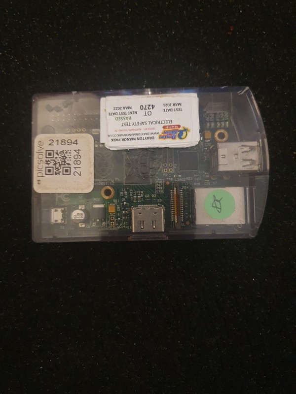 Raspberry Pi Rev 1 - All-in-One Computer With Case